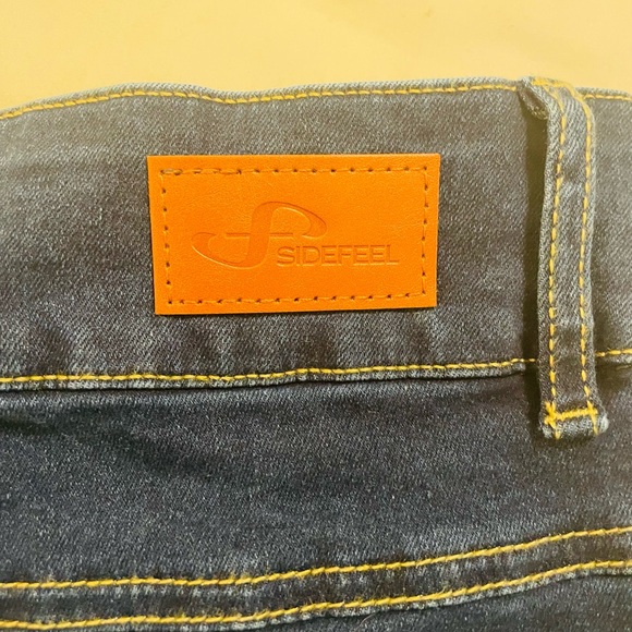 Navy Women's Straight Leg Jeans - Picture 8 of 8